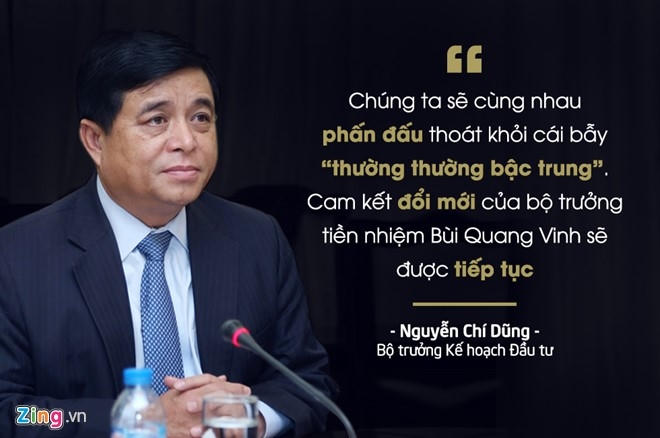 Bộ trưởng Kế hoạch - Đầu tư Nguyễn Chí Dũng nói trên Tuổi trẻ. Ông cũng nói thêm, “đã là cải cách thì không thể không có sự phản đối, phản ứng hay có ý kiến khác. Tôi cũng như cán bộ Bộ Kế hoạch - Đầu tư sẽ luôn luôn vững tin và có bản lĩnh để tiếp tục những cải cách”.
