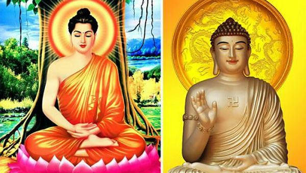 Đức Phật Thích Ca và Đức Phật A Di Đà