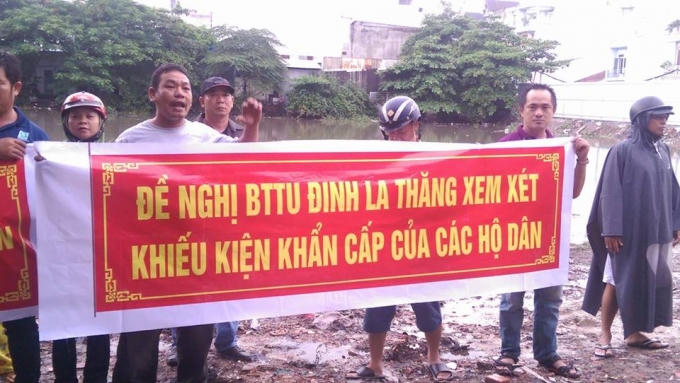 Người dân đòi quyền lợi tại dự án chung cư Phúc Yên
