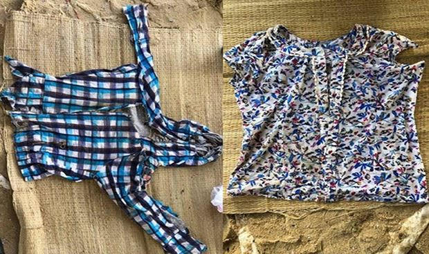 Bộ đồ hoa nạn nh&acirc;n mặc.