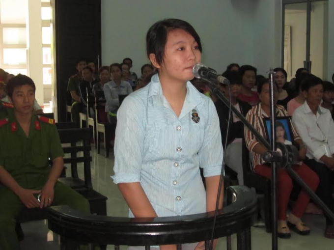 Bị cáo Đoàn Thị Phi Phụng.