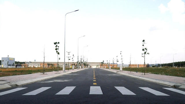 Một dự án của Kim Oanh Real đầu tư hoàn thiện hạ tầng.