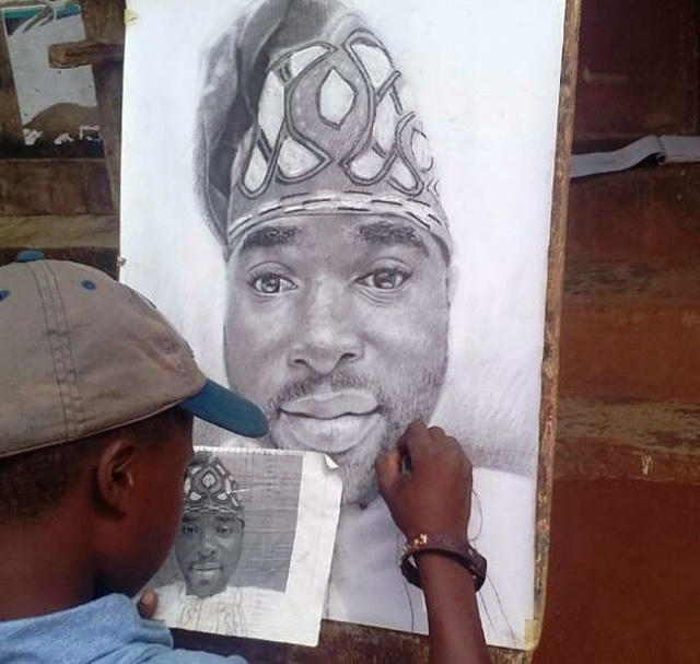 Những bức ch&acirc;n dung kh&ocirc;ng chỉ cho thấy t&agrave;i năng hội họa bẩm sinh của cậu b&eacute; m&agrave; c&ograve;n thể hiện g&oacute;c nh&igrave;n ri&ecirc;ng của Kareem đối với từng người mẫu.&nbsp;