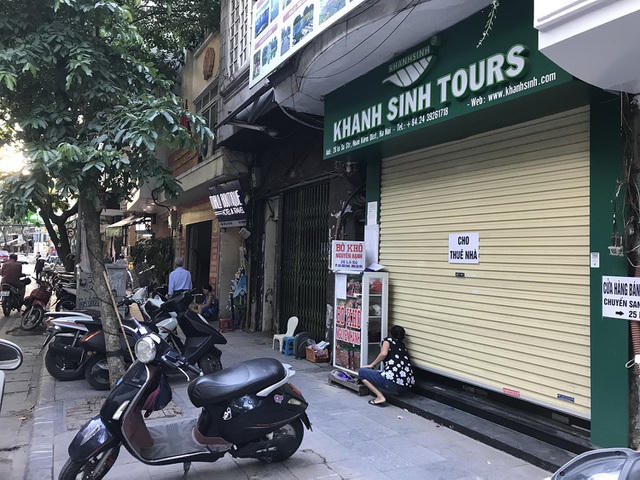 Nhiều cửa hàng buộc phải sang nhượng hoặc trả mặt bằng