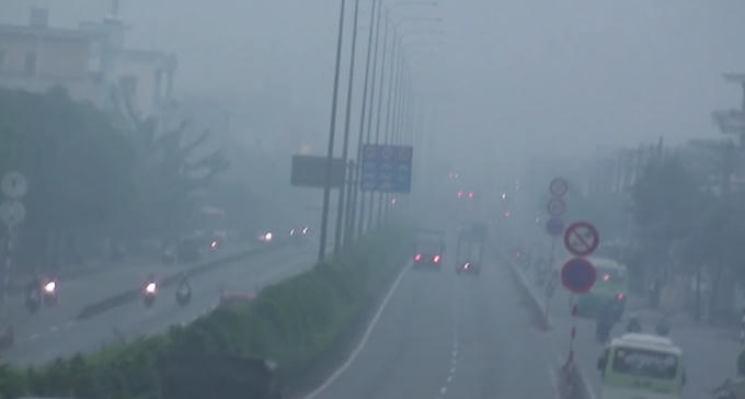 M&ugrave; kh&ocirc; bao phủ S&agrave;i G&ograve;n