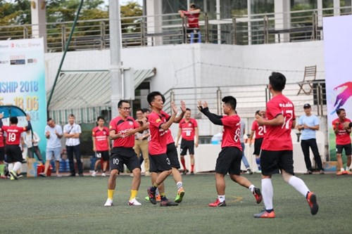 Một pha ăn mừng của JFC Đà Nẵng