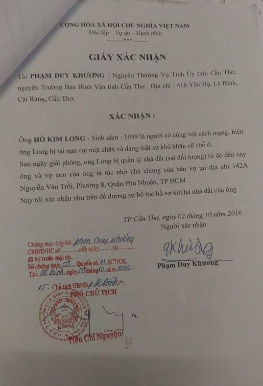 Ông Phạm Duy Khương, nguyên là Uỷ viên Thường vụ Tỉnh ủy Cần Thơ.