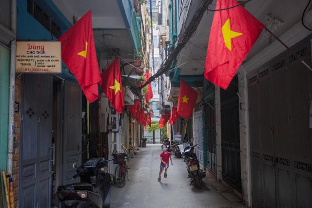 Các con ngõ nhỏ của Thủ đô cũng