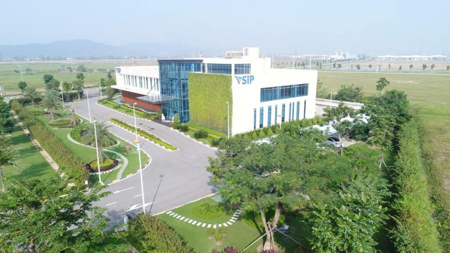 Khu Công nghiệp Vsip - điểm nhấn thu hút FDI của tỉnh Nghệ An.