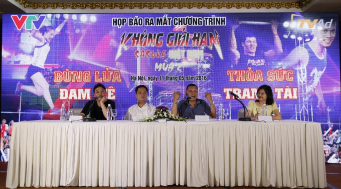 Họp báo ra mắt chương trình trước đó.