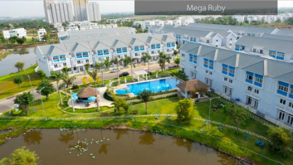 AseanWindow tham gia thi công dự án khu biệt thự cao cấp Mega Ruby Khang Điền.