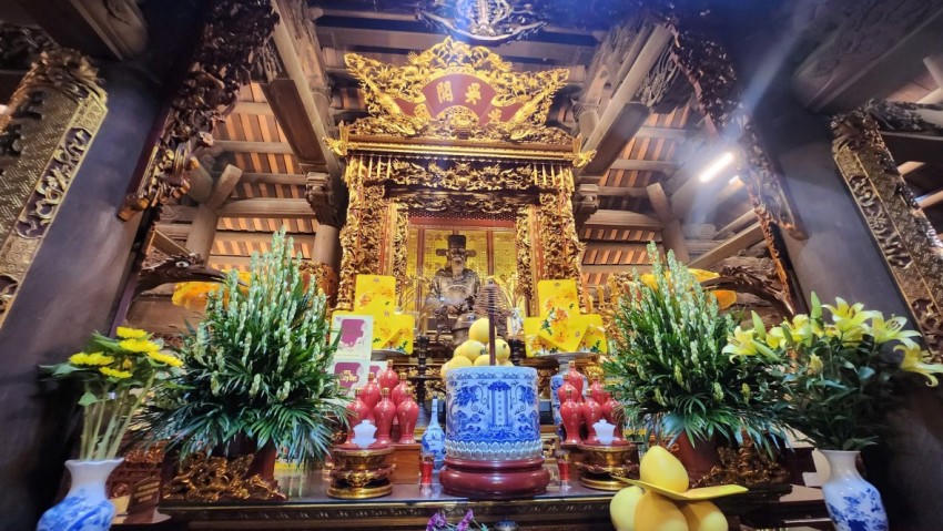 Đền thờ Nguyễn Trãi - nằm trong quần thể Di sản thế giới Côn Sơn - Kiếp Bạc (TP Hải Phòng)