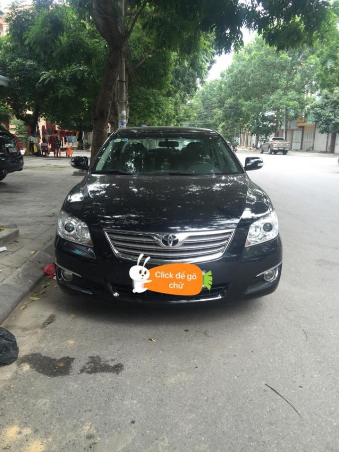 Bán gấp xe Camry 2.0 màu đen