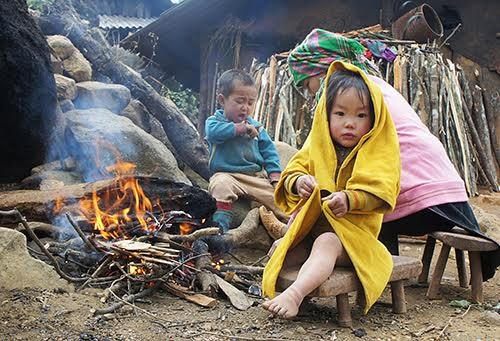 Nhiệt độ vùng núi cao có thể xuống dưới 11 độ C. Ảnh: Ngọc Thành.