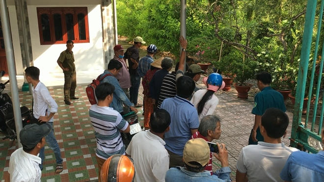 Hiện trường xảy ra vụ án