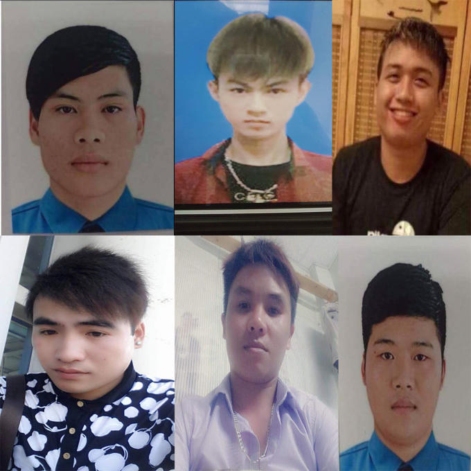 Danh tính của 6 nạn nhân đã được xác định