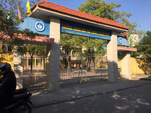 Trường THPT Thành Đông, nơi học sinh Trần Danh Thùy theo học.