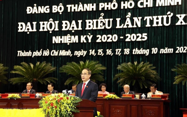 Khai mạc Đại hội Đại biểu Đảng bộ Thành phố Hồ Chí Minh lần thứ XI