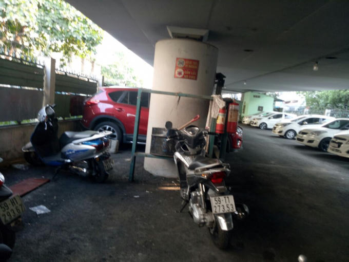 Ghi nhận tại gầm cầu chữ Y