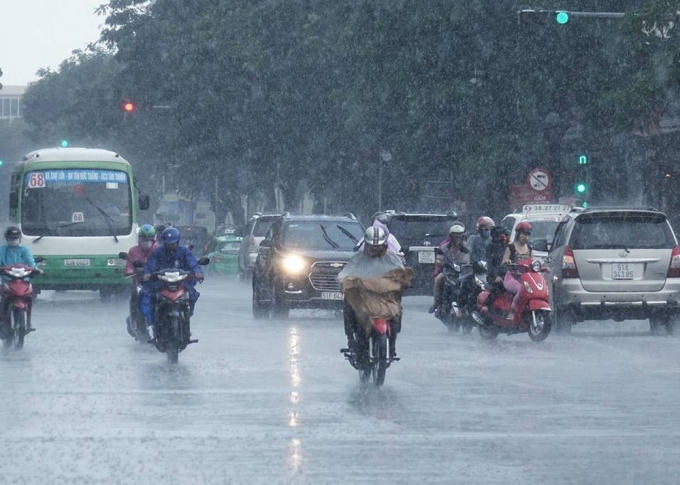 Trung Bộ do ảnh hưởng của khối không khí lạnh tăng cường sẽ có mưa lớn trên diện rộng. Ảnh minh họa.