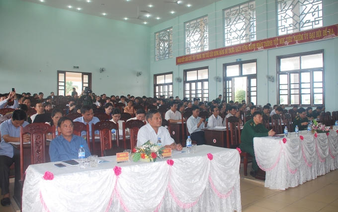 Toàn cảnh hội nghị.