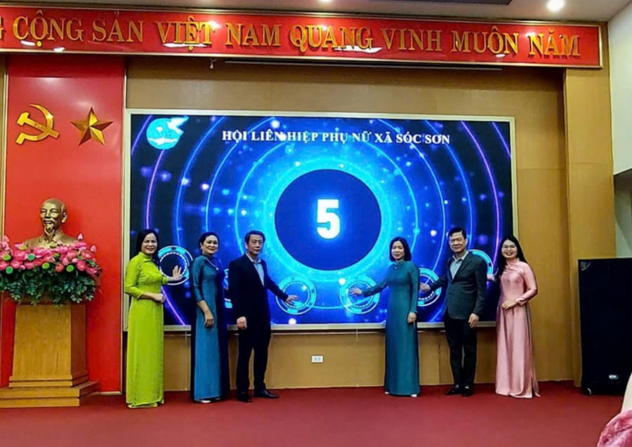Mô hình "Phụ nữ Sóc Sơn kinh doanh số" hướng tới mục tiêu then chốt là thay đổi nhận thức và trang bị kỹ năng công nghệ cho phụ nữ.