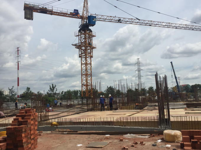 Dự án hiện hoàn tất những khâu cuối cùng để bàn giao cho khách hàng