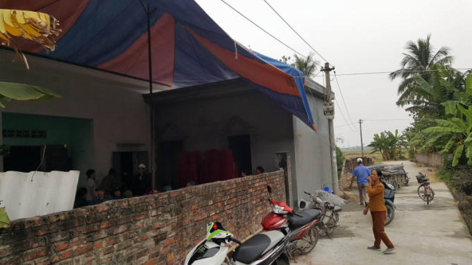 Hiện trường nơi xảy ra vụ việc.