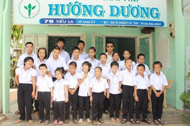 Các em nhỏ tại Mái ấm Hướng Dương (Ảnh: cosomaiamhuongduong.com).