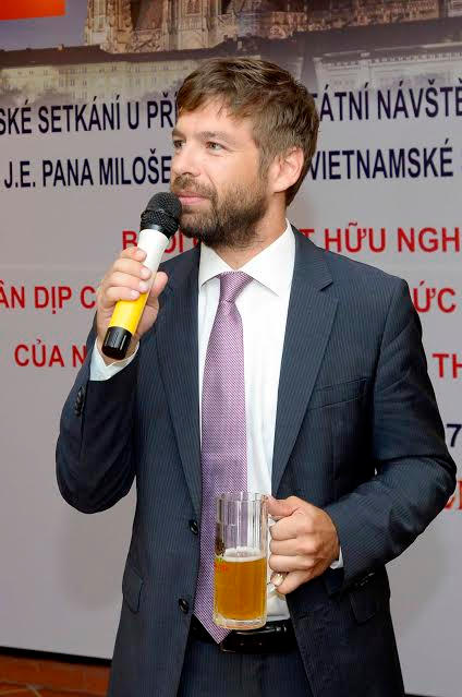 Ngài Robert Pelikán, Bộ trưởng Bộ Tư pháp, Cộng hòa Séc phát biểu tại buổi gặp mặt.