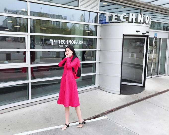 Hoa hậu Ng&acirc;n Anh ở đ&acirc;u giữa ồn &agrave;o xin ph&eacute;p thi Miss Intercontinental 2018