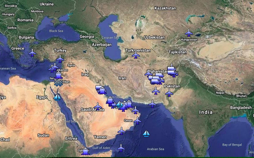 Mỹ cắm quân, bao vây Iran từ má»i hưá»ng