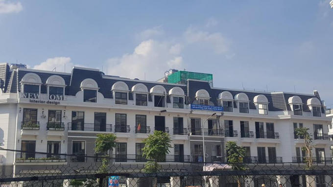 Xuất hiện thêm tầng tum trên dự án.