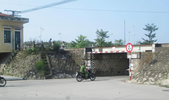 Hiện trường nơi xảy ra vụ việc.