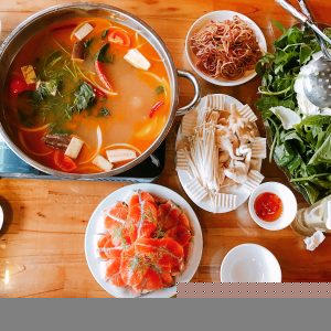 Ẩm thực SaPa: Lẩu cá hồi