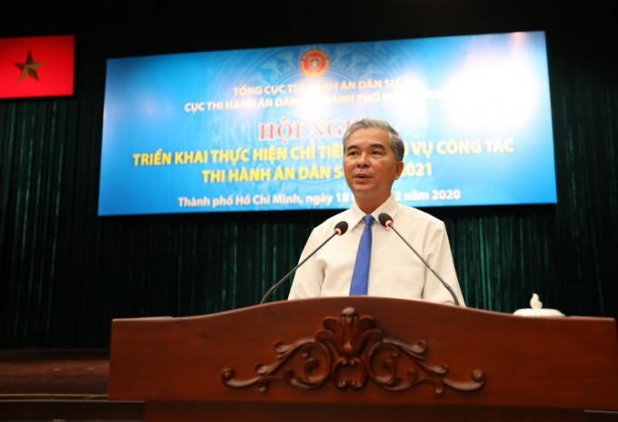 Phó Chủ tịch UBND TP HCM Ngô Minh Châu.