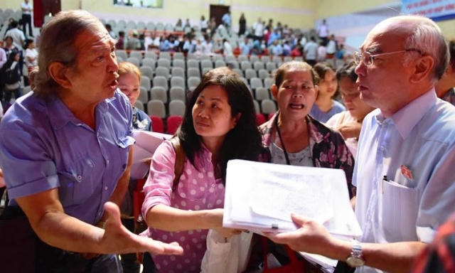 Cử tri đề nghị đưa vấn đề Thủ Thiêm ra Quốc hội