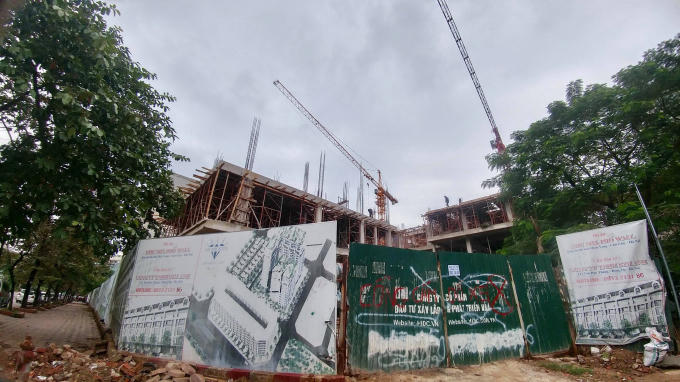 Dự án Khu nhà ở phố Wall (Cầu Giấy, Hà Nội).