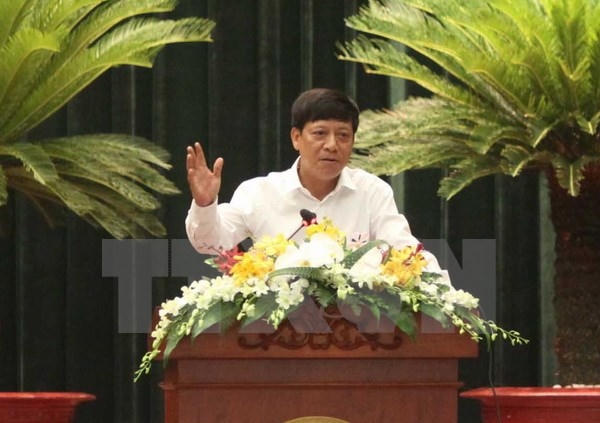 Ông Trần Lưu Hải, nguyên Ủy viên Trung ương Đảng, nguyên Phó Ban Thường trực Ban Tổ chức Trung ương. (Ảnh: Thanh Vũ/TTXVN).