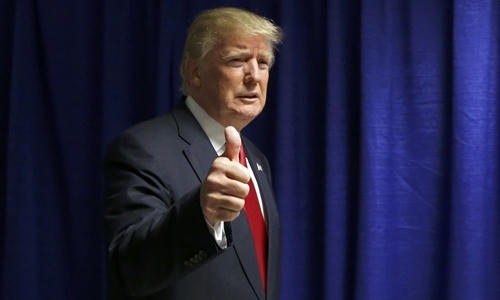 Ứng viên tổng thống Mỹ đảng Cộng hòa Donald Trump. (Ảnh: Reuters)