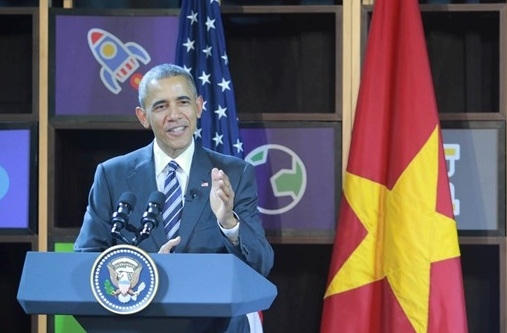 Tổng thống Obama phát biểu trong cuộc gặp gỡ.