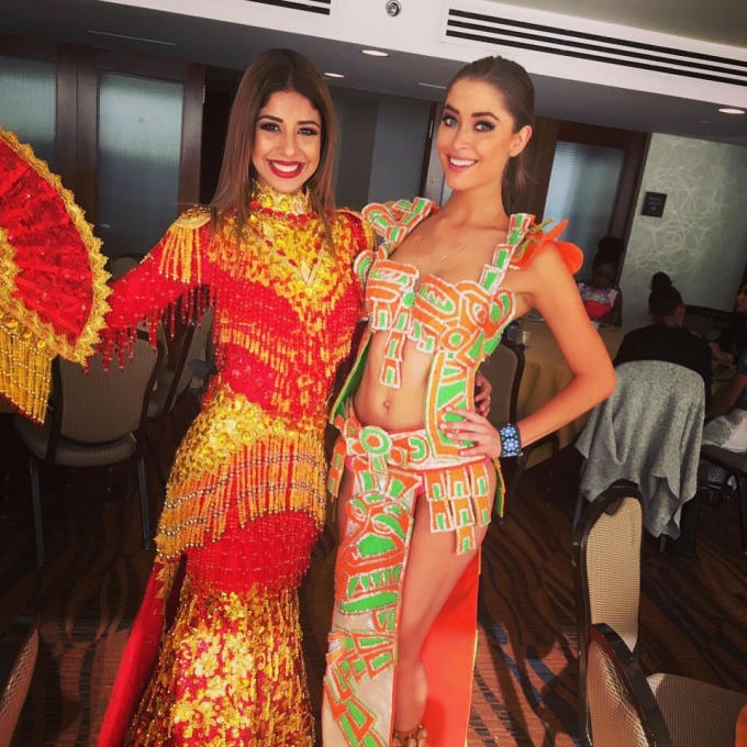 Hoa hậu Nicaragua &amp; Mexico.