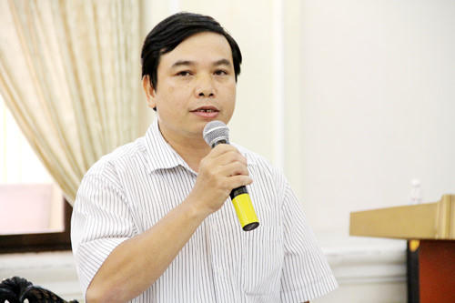 Ông Hoàng Đức Minh - Cục trưởng Cục Nhà giáo.