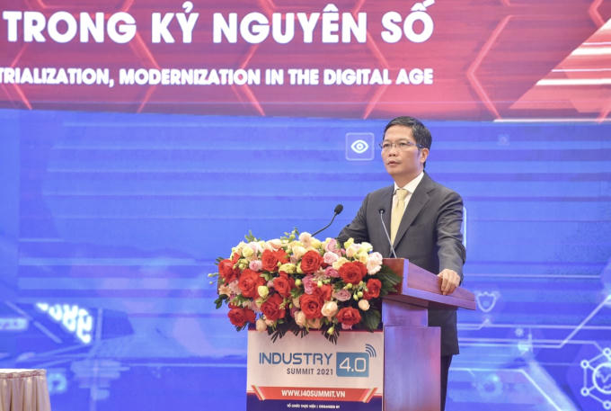 Ủy viên Bộ Chính trị, Trưởng Ban Kinh tế Trung ương Trần Tuấn Anh phát biểu khai mạc.