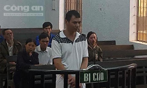 Bị cáo Nguyễn Đình Thơ. (Ảnh: báo Công an)