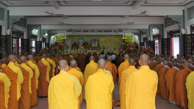 Lễ tưởng niệm 32 năm ngày Trưởng lão HT Thích Trí Thủ, Đệ nhất Chủ tịch HĐTS GHPGVN viên tịch.