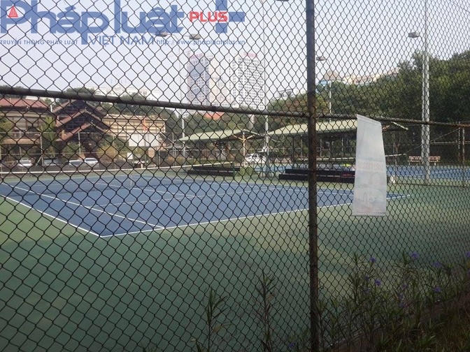 HUDS cho rằng, hoạt động kinh doanh của sân tennis tại lô CX hoàn toàn đúng mục đích sử dụng đất.
