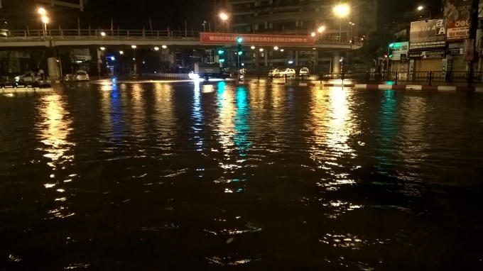 Khu vực Ngã Tư Sở.
