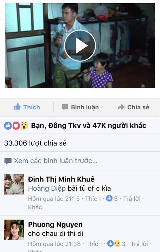 Sau khi đăng trên mạng xã hội vài giờ, clip đã được cả triệu lượt xem, hàng chục nghìn lượt theo dõi và chia sẻ.