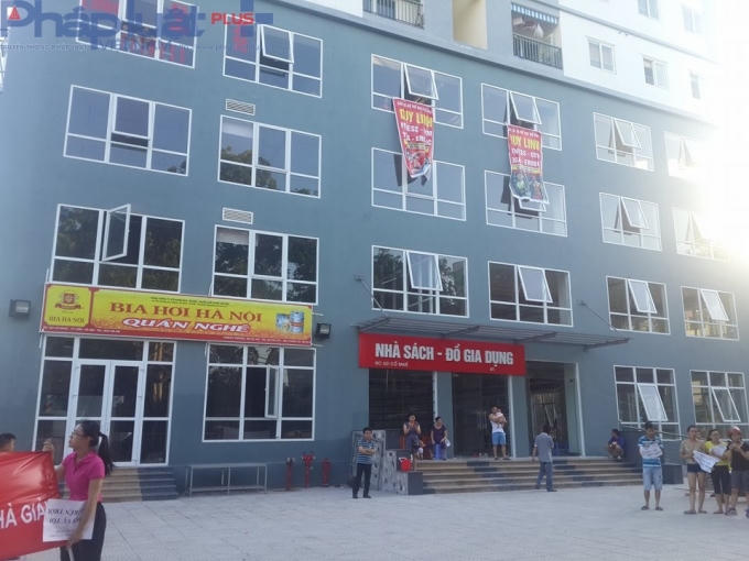 Tại chung cư An Bình đang tồn tại nhiều vấn đề bất cập khiến cư dân bức xúc.